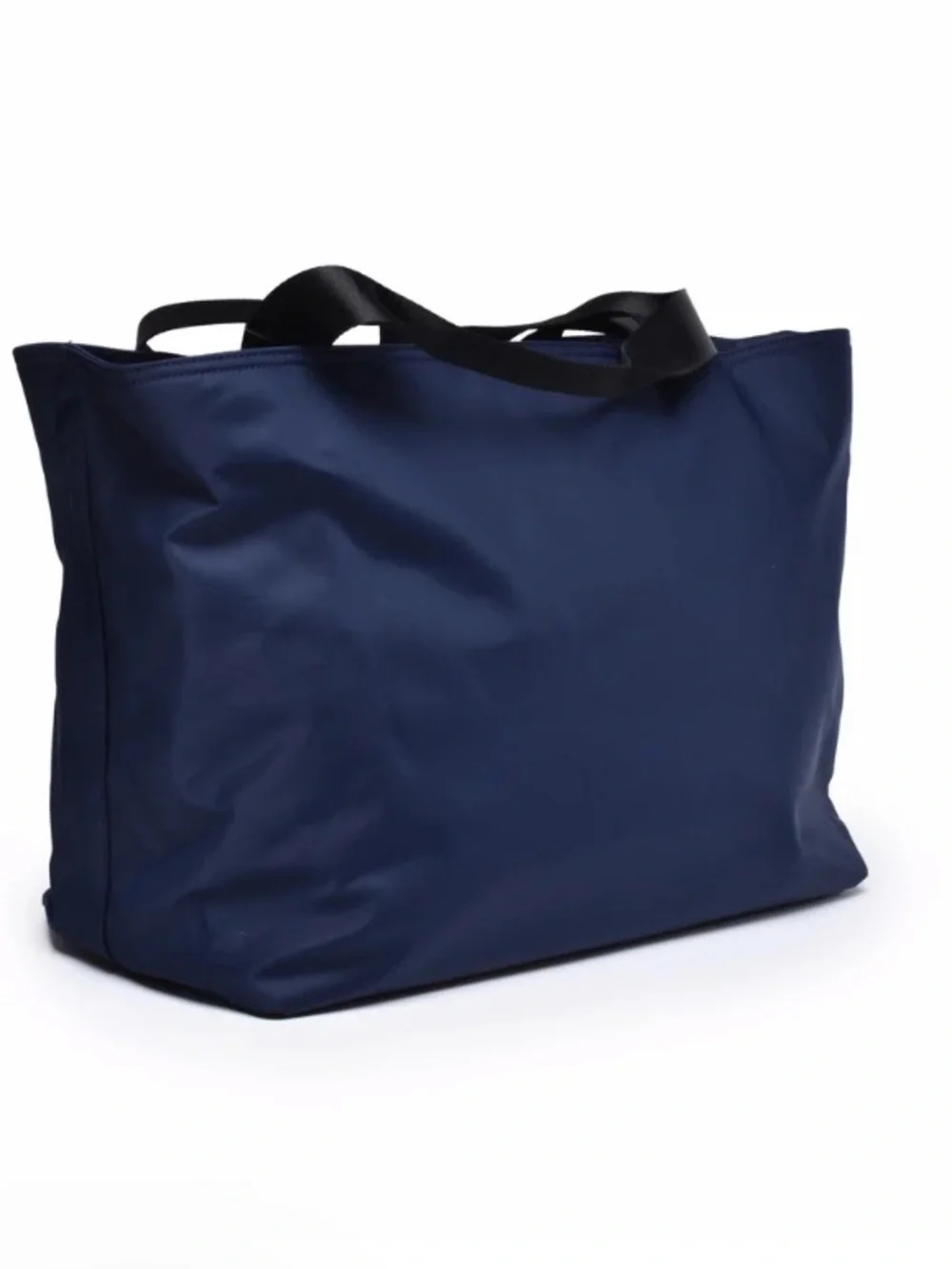 Diesel Navy Blue Duffel Tote with Black Handles